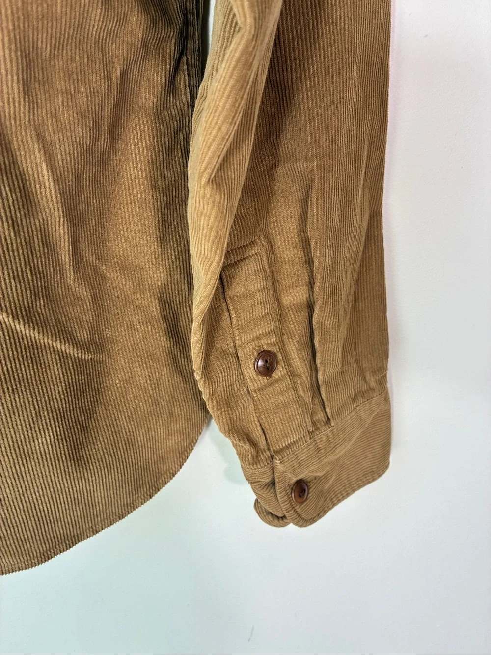 J. Crew Men’s Long Sleeve Corduroy Button-up Workshirt Size M